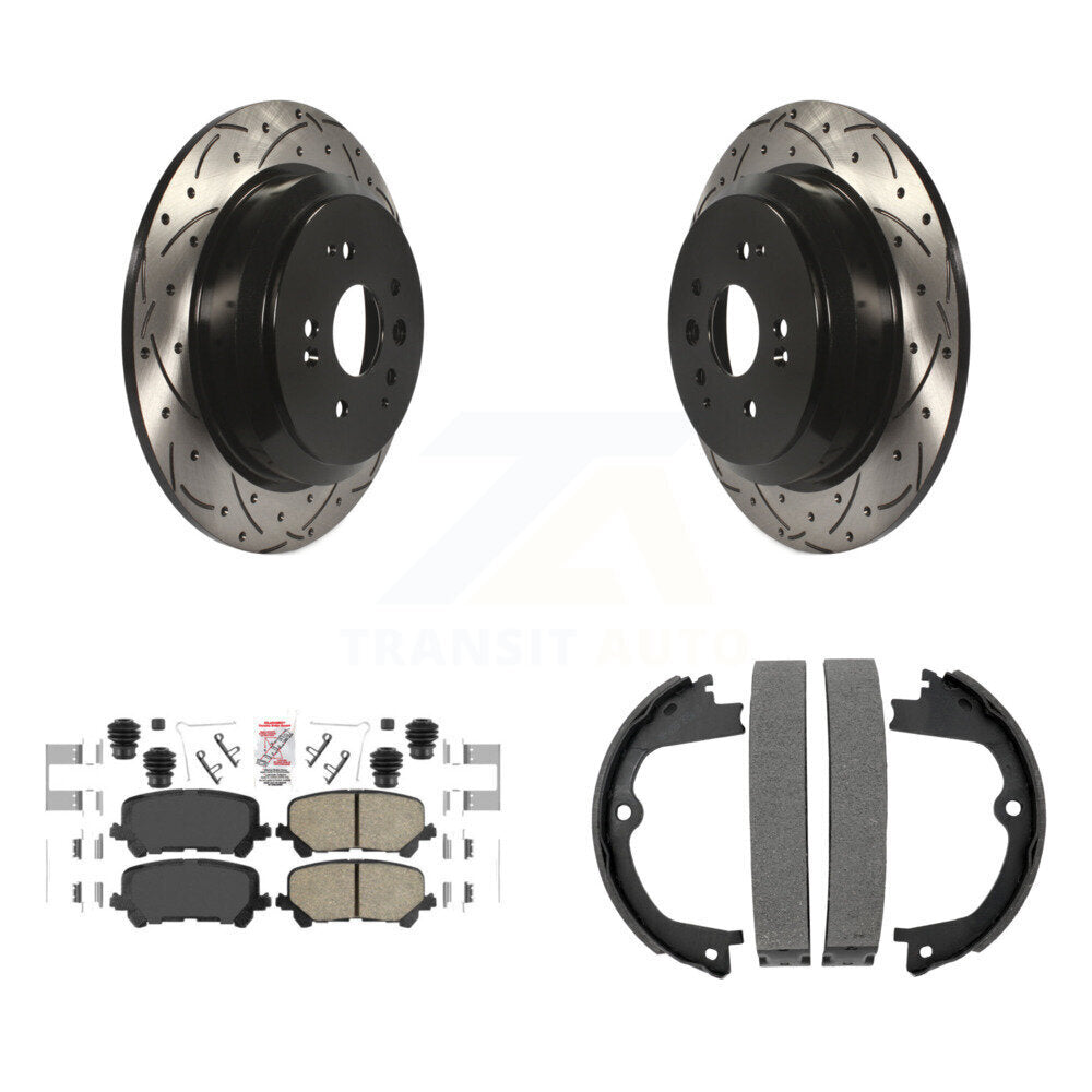 Transit Auto KDA-103215 Disc Brake Kit for 2014-2016 Acura MDX - Rear product image