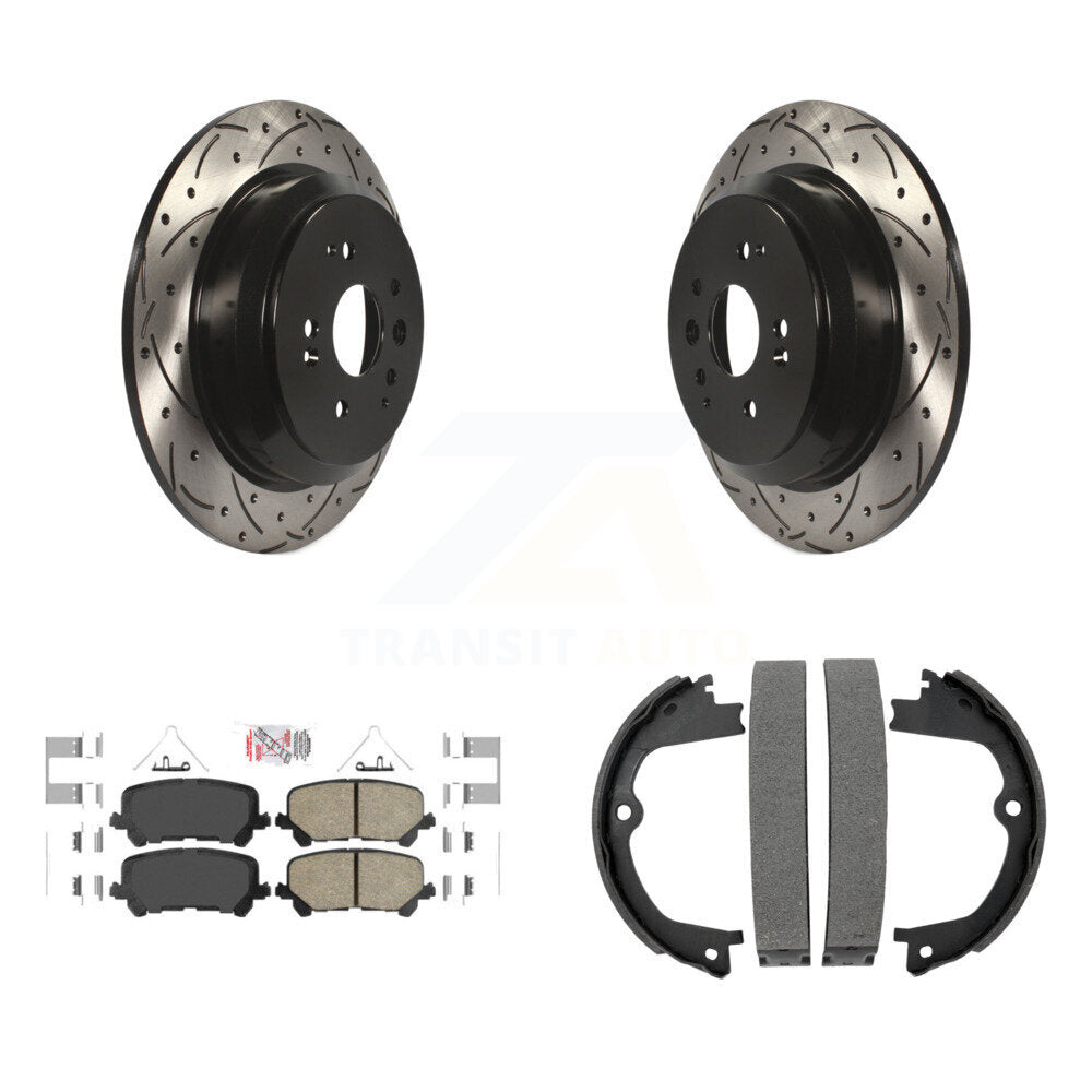 Transit Auto KDA-103216 Disc Brake Kit for 2014-2016 Acura MDX - Rear product image