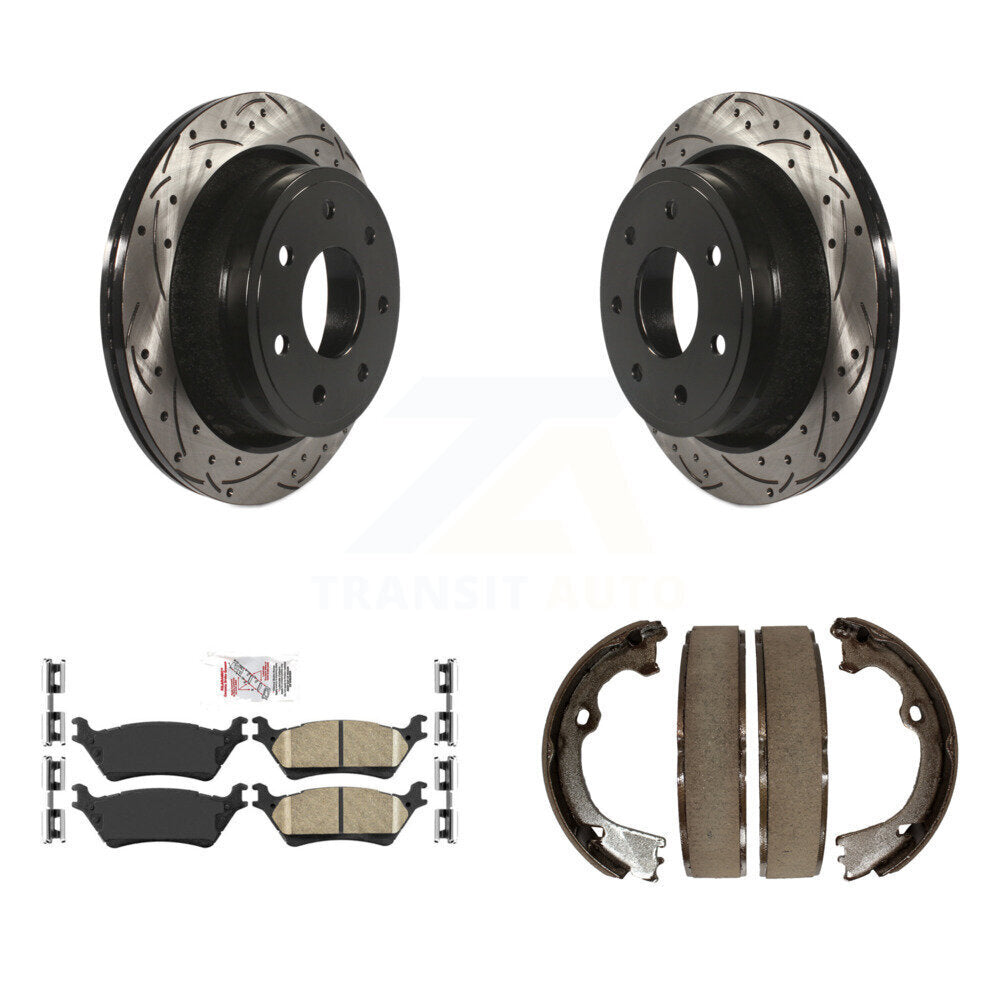 Transit Auto KDA-103217 Disc Brake Kit for 2012-2014 Ford F-150 - Rear product image