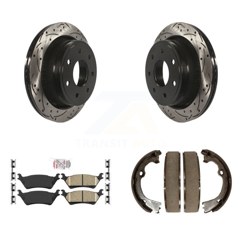 Transit Auto KDA-103217 Disc Brake Kit for 2012-2014 Ford F-150 - Rear product image