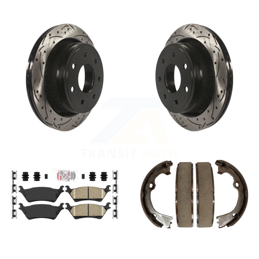 Transit Auto KDA-103218 Disc Brake Kit for 2012-2014 Ford F-150 - Rear product image