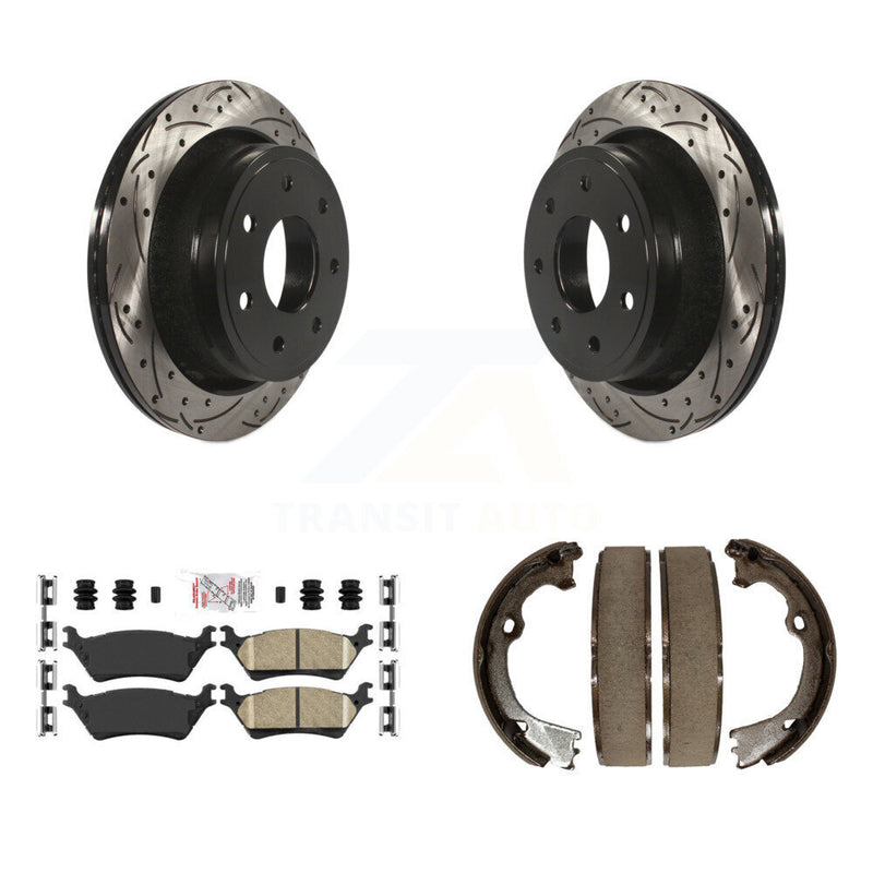Transit Auto KDA-103218 Disc Brake Kit for 2012-2014 Ford F-150 - Rear product image