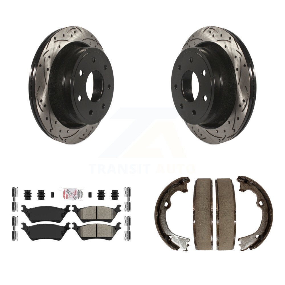 Transit Auto KDA-103219 Disc Brake Kit for 2012-2014 Ford F-150 - Rear product image