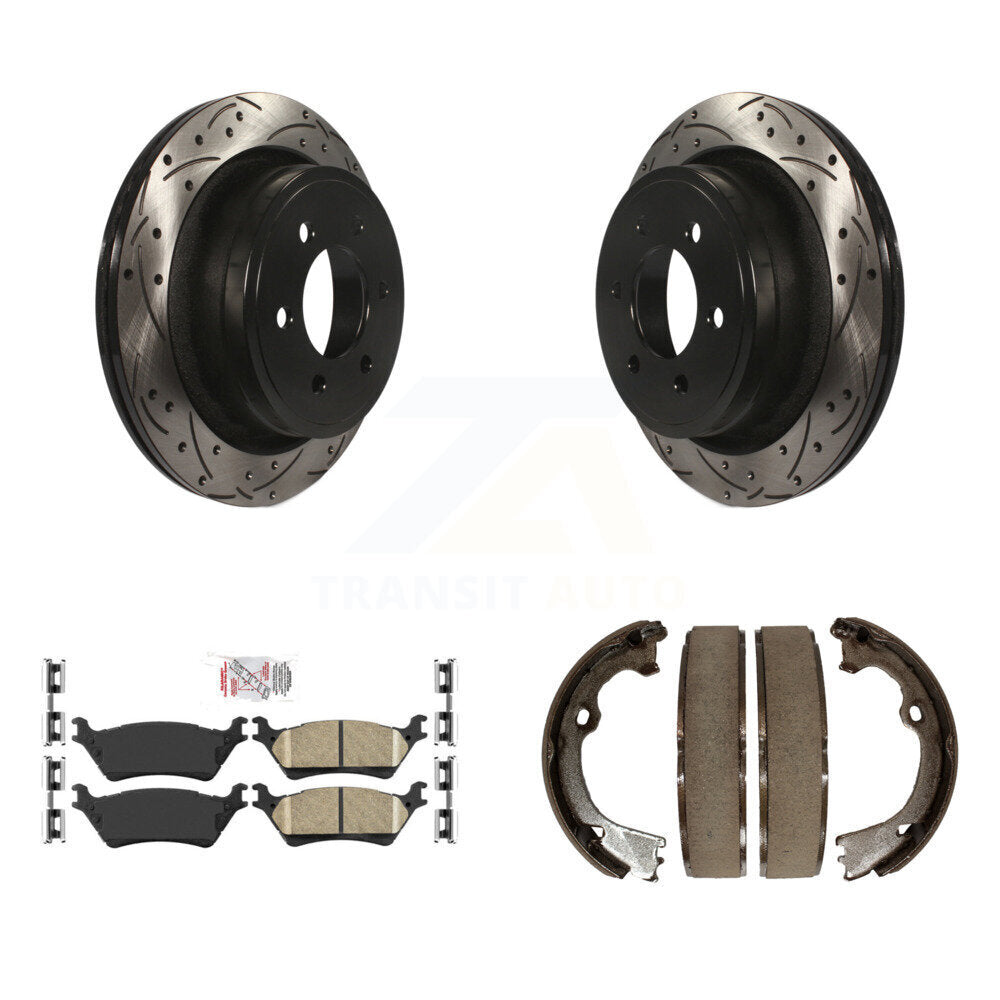 Transit Auto KDA-103220 Disc Brake Kit for 2012-2020 Ford F-150 - Rear product image