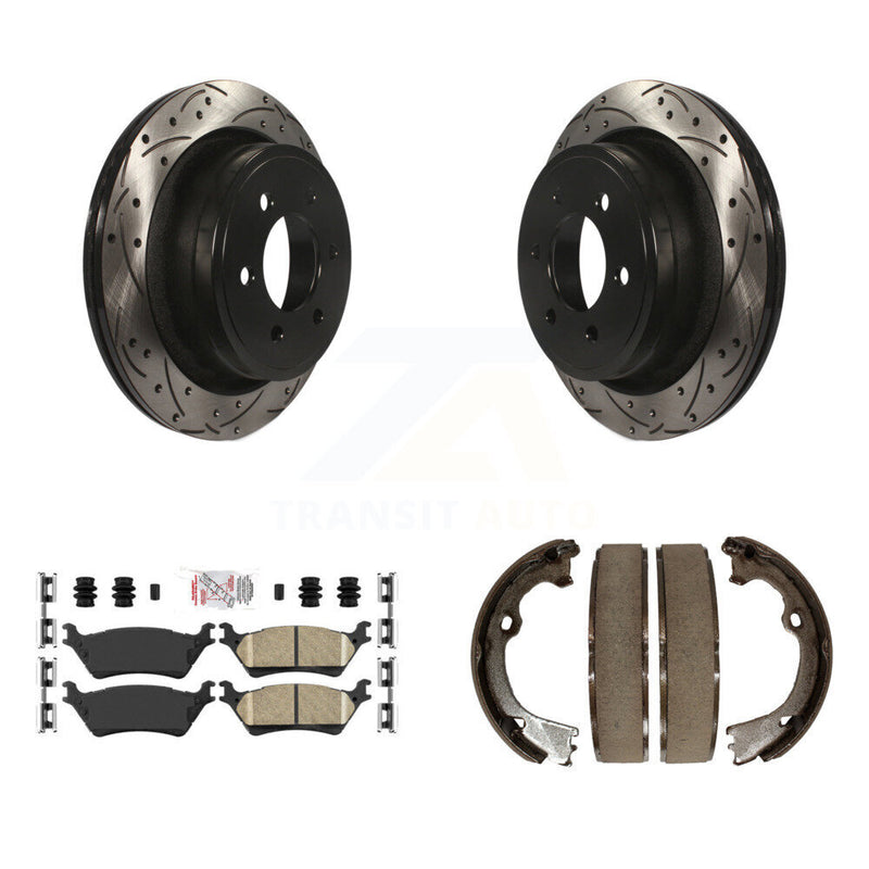 Transit Auto KDA-103221 Disc Brake Kit for 2012-2020 Ford F-150 - Rear product image