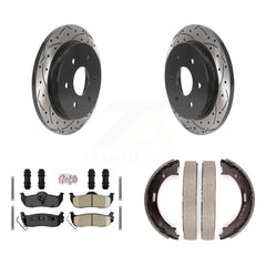 Transit Auto KDA-103223 Disc Brake Kit for 2004-2014 Nissan Armada, INFINITI QX56, Nissan TITAN - Rear product image