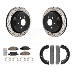 Transit Auto KDA-103227 Disc Brake Kit for 2021-2022 Chevrolet Colorado, GMC Canyon - Rear product image