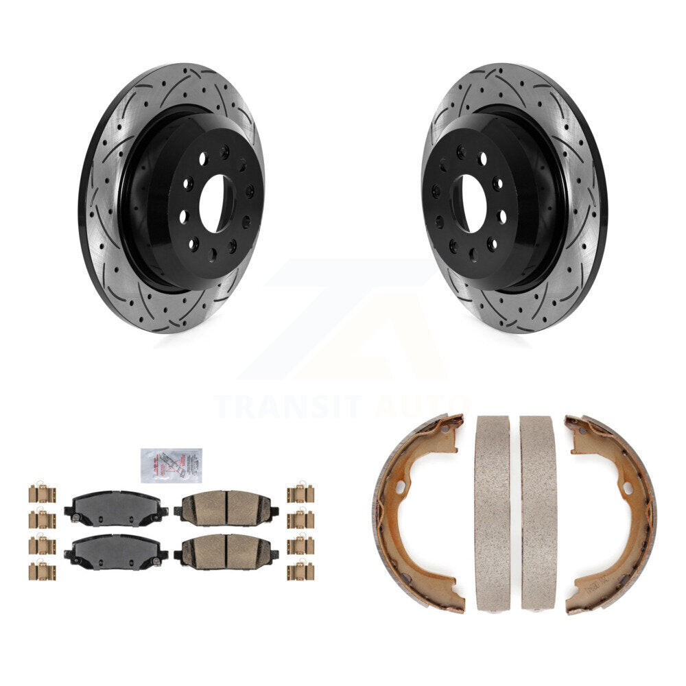 Transit Auto KDA-103231 Disc Brake Kit for 2018-2020 Jeep Wrangler - Rear product image