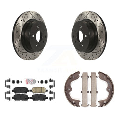 Transit Auto KDA-103237 Disc Brake Kit for 2005-2022 Nissan Maxima, INFINITI QX50, INFINITI EX37 & more - Rear product image