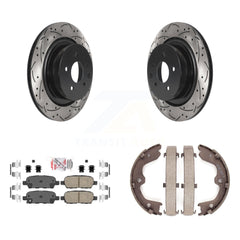Transit Auto KDA-103238 Disc Brake Kit for 2007-2014 INFINITI Q60, INFINITI G37, INFINITI G35 - Rear product image
