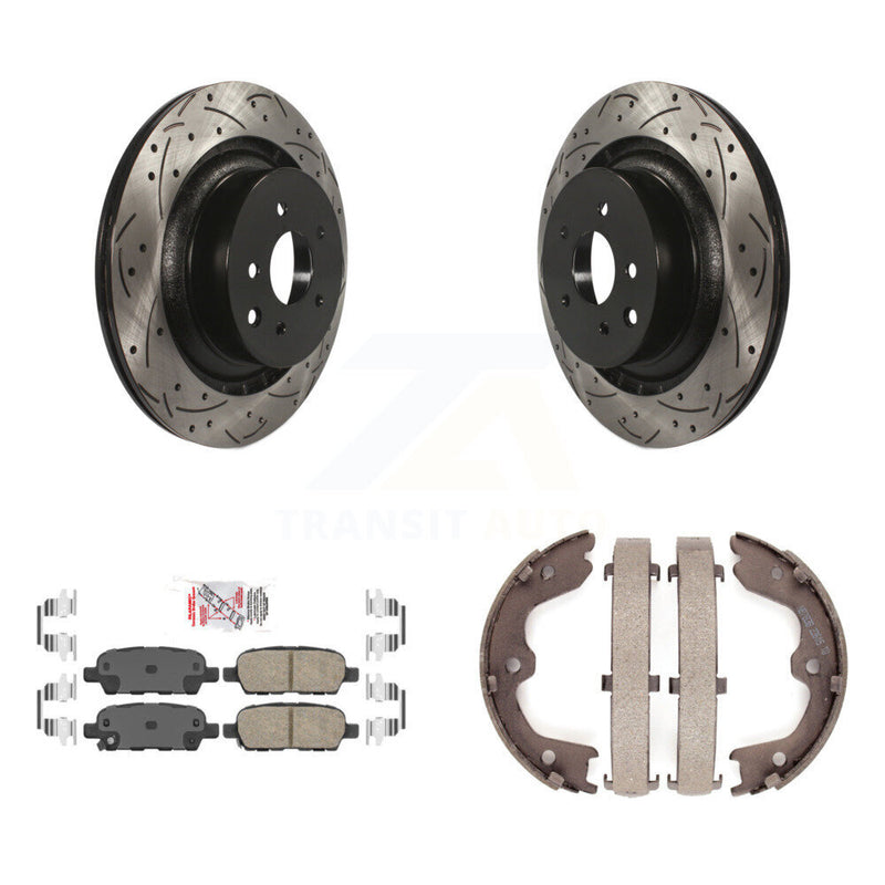 Transit Auto KDA-103241 Disc Brake Kit for 2014 INFINITI Q60 - Rear product image