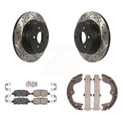 Transit Auto KDA-103246 Disc Brake Kit for 2008-2010 INFINITI M35, INFINITI M45, INFINITI EX35 - Rear product image