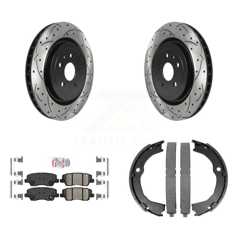 Transit Auto KDA-103251 Disc Brake Kit for 2015 Cadillac CTS - Rear product image