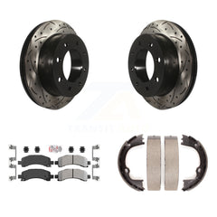 Transit Auto KDA-103254 Disc Brake Kit for 2008-2020 GMC Savana 2500, Chevrolet Express 2500, Chevrolet Express 3500 & more - Rear product image