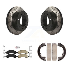 Transit Auto KDA-103255 Disc Brake Kit for 2008-2018 Chevrolet Express 2500, GMC Savana 2500, Chevrolet Express 3500 & more - Rear product image