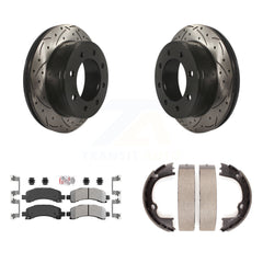 Transit Auto KDA-103256 Disc Brake Kit for 2008-2018 Chevrolet Express 2500, GMC Savana 2500, Chevrolet Express 3500 & more - Rear product image
