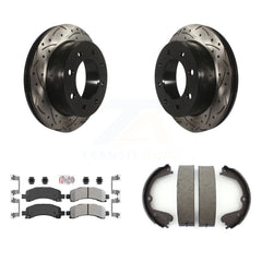 Transit Auto KDA-103258 Disc Brake Kit for 2008-2012 GMC Savana 3500 - Rear product image