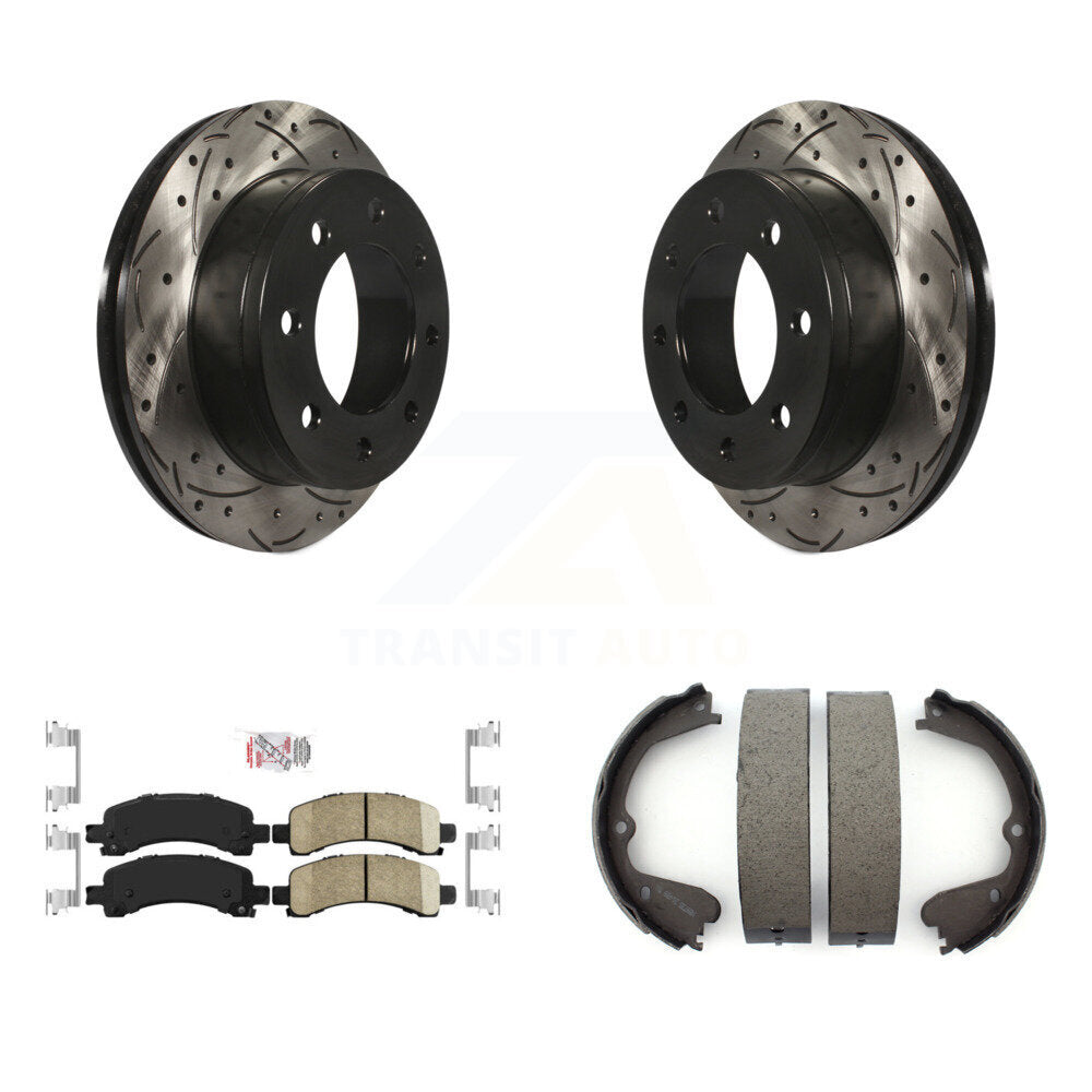 Transit Auto KDA-103259 Disc Brake Kit for 2012 GMC Savana 3500 - Rear product image