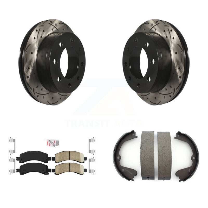 Transit Auto KDA-103259 Disc Brake Kit for 2012 GMC Savana 3500 - Rear product image