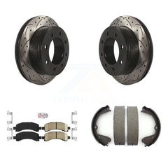 Transit Auto KDA-103261 Disc Brake Kit for 2008-2012 GMC Savana 3500 - Rear product image