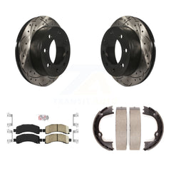 Transit Auto KDA-103263 Disc Brake Kit for 2009-2014 Chevrolet Express 3500, Chevrolet Express 2500, GMC Savana 2500 - Rear product image