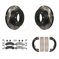 Transit Auto KDA-103264 Disc Brake Kit for 2009-2014 Chevrolet Express 3500, Chevrolet Express 2500, GMC Savana 2500 - Rear product image
