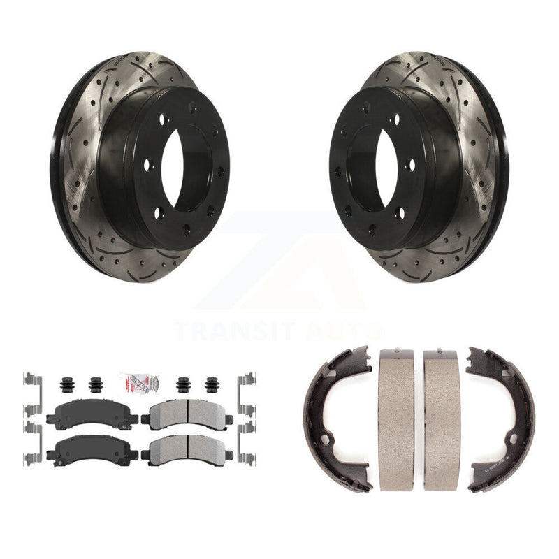 Transit Auto KDA-103264 Disc Brake Kit for 2009-2014 Chevrolet Express 3500, Chevrolet Express 2500, GMC Savana 2500 - Rear product image