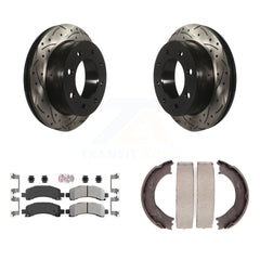 Transit Auto KDA-103269 Disc Brake Kit for 2006-2008 Chevrolet Express 2500, Chevrolet Express 3500, GMC Savana 3500 - Rear product image