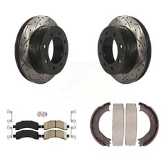 Transit Auto KDA-103270 Disc Brake Kit for 2003-2008 Chevrolet Express 2500, GMC Savana 2500, GMC Savana 3500 & more - Rear product image