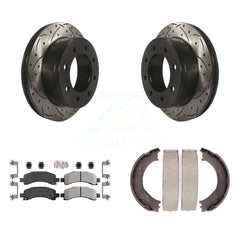 Transit Auto KDA-103271 Disc Brake Kit for 2003-2008 Chevrolet Express 2500, GMC Savana 2500, GMC Savana 3500 & more - Rear product image