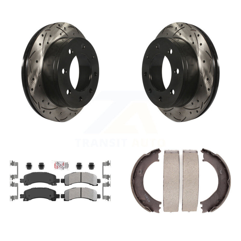 Transit Auto KDA-103273 Disc Brake Kit for 2003-2008 Chevrolet Express 2500, GMC Savana 2500 - Rear product image
