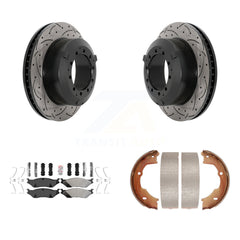Transit Auto KDA-103277 Disc Brake Kit for 2005-2016 Ford F-450 Super Duty, Ford F-550 Super Duty, Ford LCF - Rear product image