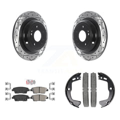 Transit Auto KDA-103282 Disc Brake Kit for 2015-2017 Genesis G80, Hyundai Genesis - Rear product image