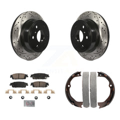 Transit Auto KDA-103288 Disc Brake Kit for 2014-2020 Chevrolet Suburban, Chevrolet Silverado 1500 LD, GMC Sierra 1500 Limited & more - Rear product image