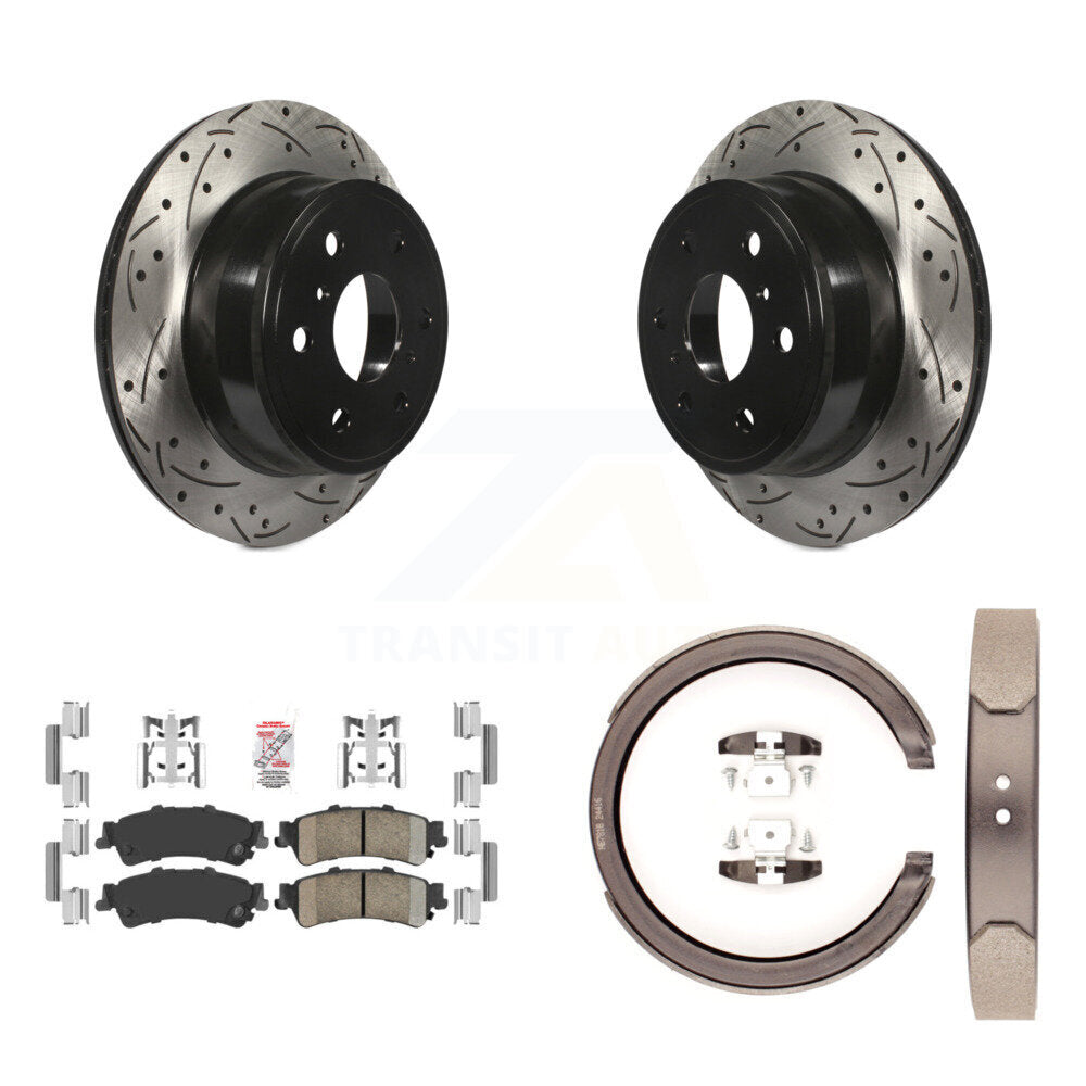 Transit Auto KDA-103290 Disc Brake Kit for 2007 GMC Sierra 1500 Classic - Rear product image