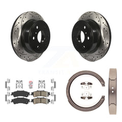 Transit Auto KDA-103290 Disc Brake Kit for 2007 GMC Sierra 1500 Classic - Rear product image