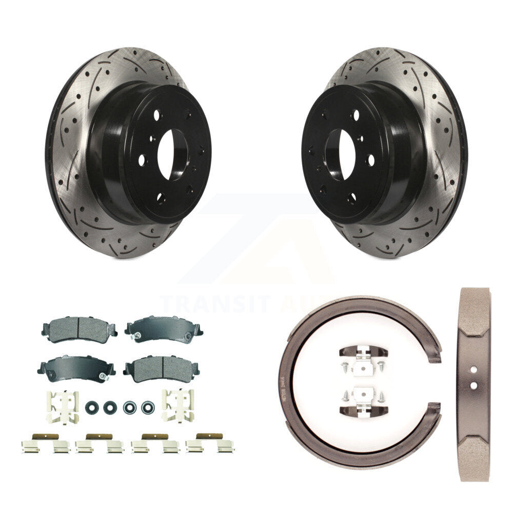 Transit Auto KDA-103291 Disc Brake Kit for 2007 GMC Sierra 1500 Classic - Rear product image