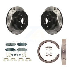 Transit Auto KDA-103291 Disc Brake Kit for 2007 GMC Sierra 1500 Classic - Rear product image