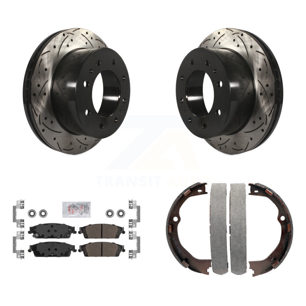 Transit Auto KDA-103293 Disc Brake Kit for 2017-2019 Chevrolet Suburban - Rear product image