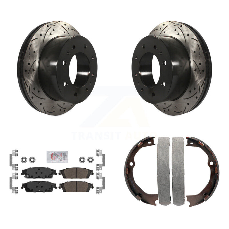 Transit Auto KDA-103293 Disc Brake Kit for 2017-2019 Chevrolet Suburban - Rear product image