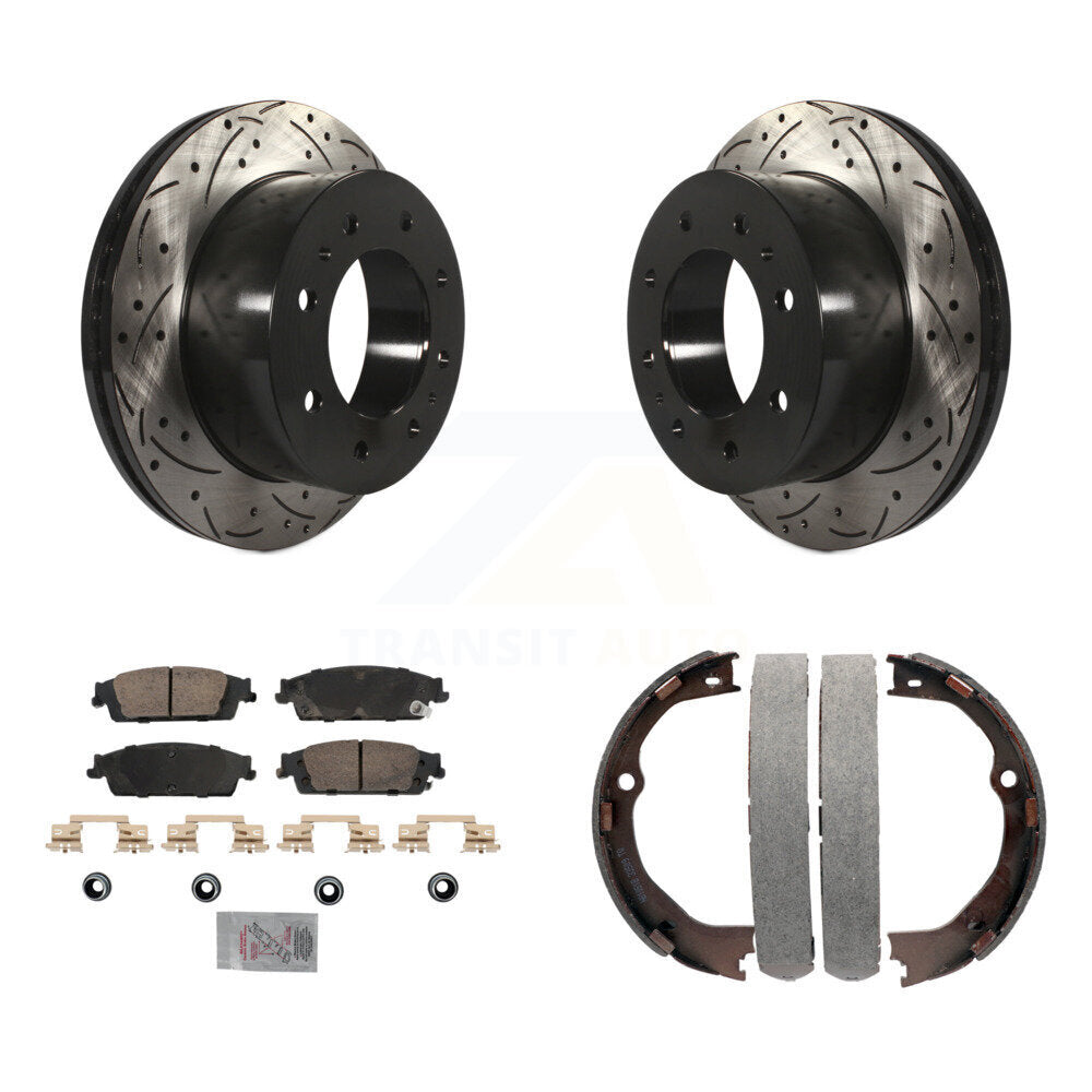 Transit Auto KDA-103294 Disc Brake Kit for 2017-2019 Chevrolet Suburban - Rear product image