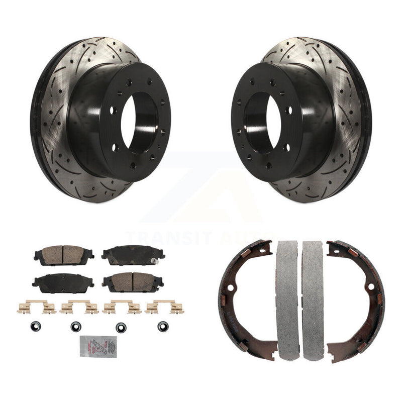 Transit Auto KDA-103294 Disc Brake Kit for 2017-2019 Chevrolet Suburban - Rear product image