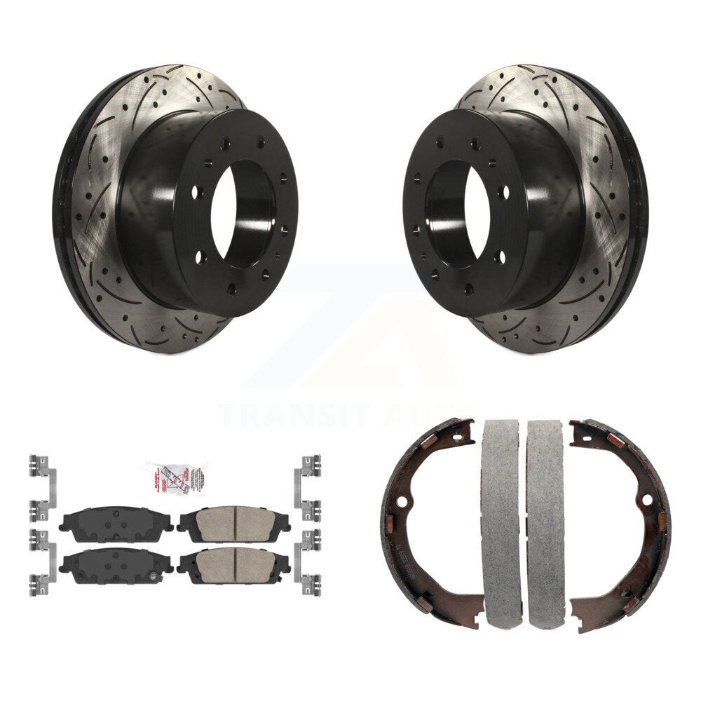 Transit Auto KDA-103295 Disc Brake Kit for 2017-2019 Chevrolet Suburban - Rear product image