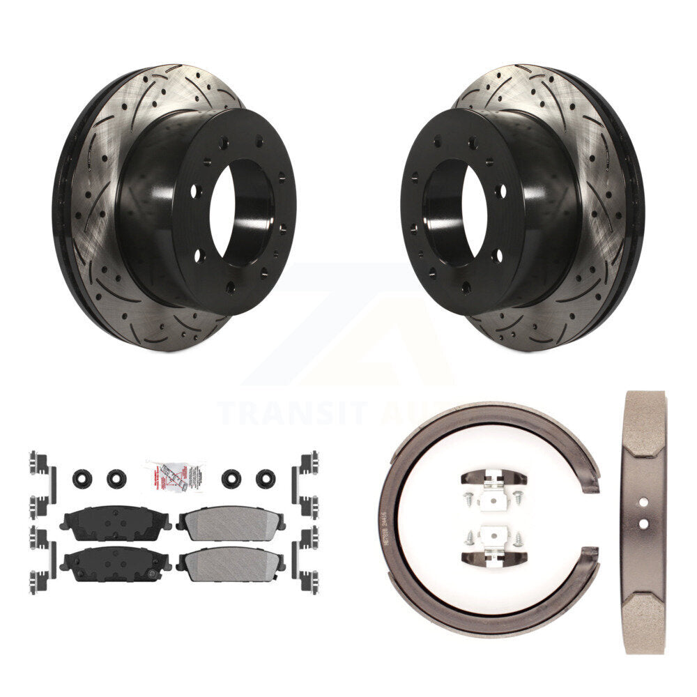 Transit Auto KDA-103299 Disc Brake Kit for 2011 Chevrolet Silverado 1500 - Rear product image
