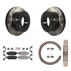 Transit Auto KDA-103299 Disc Brake Kit for 2011 Chevrolet Silverado 1500 - Rear product image