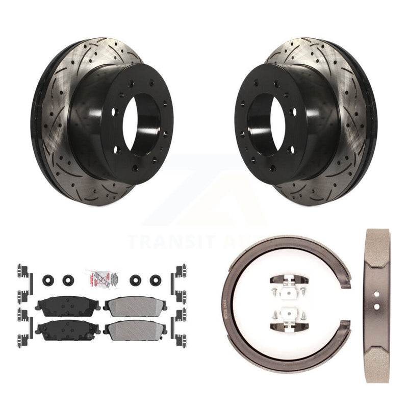 Transit Auto KDA-103299 Disc Brake Kit for 2011 Chevrolet Silverado 1500 - Rear product image
