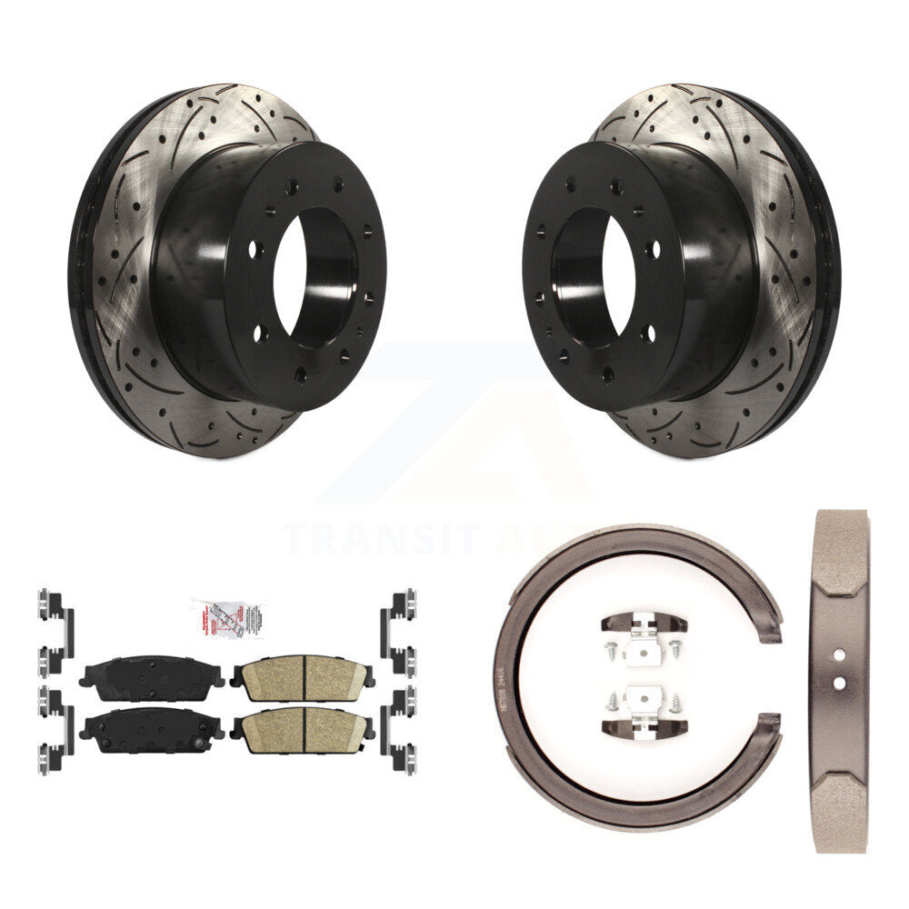 Transit Auto KDA-103300 Disc Brake Kit for 2011 Chevrolet Silverado 1500 - Rear product image