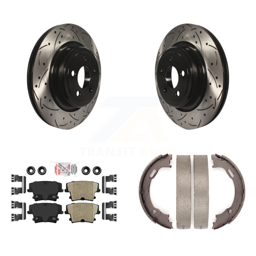 Transit Auto KDA-103301 Disc Brake Kit for 2006-2016 Dodge Charger, Dodge Magnum - Rear product image