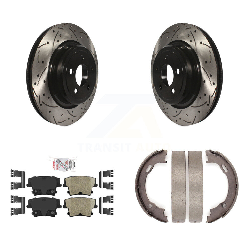 Transit Auto KDA-103302 Disc Brake Kit for 2006-2016 Dodge Charger, Dodge Magnum - Rear product image