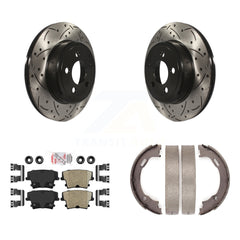 Transit Auto KDA-103303 Disc Brake Kit for 2005-2021 Dodge Challenger, Dodge Charger, Chrysler 300 & more - Rear product image